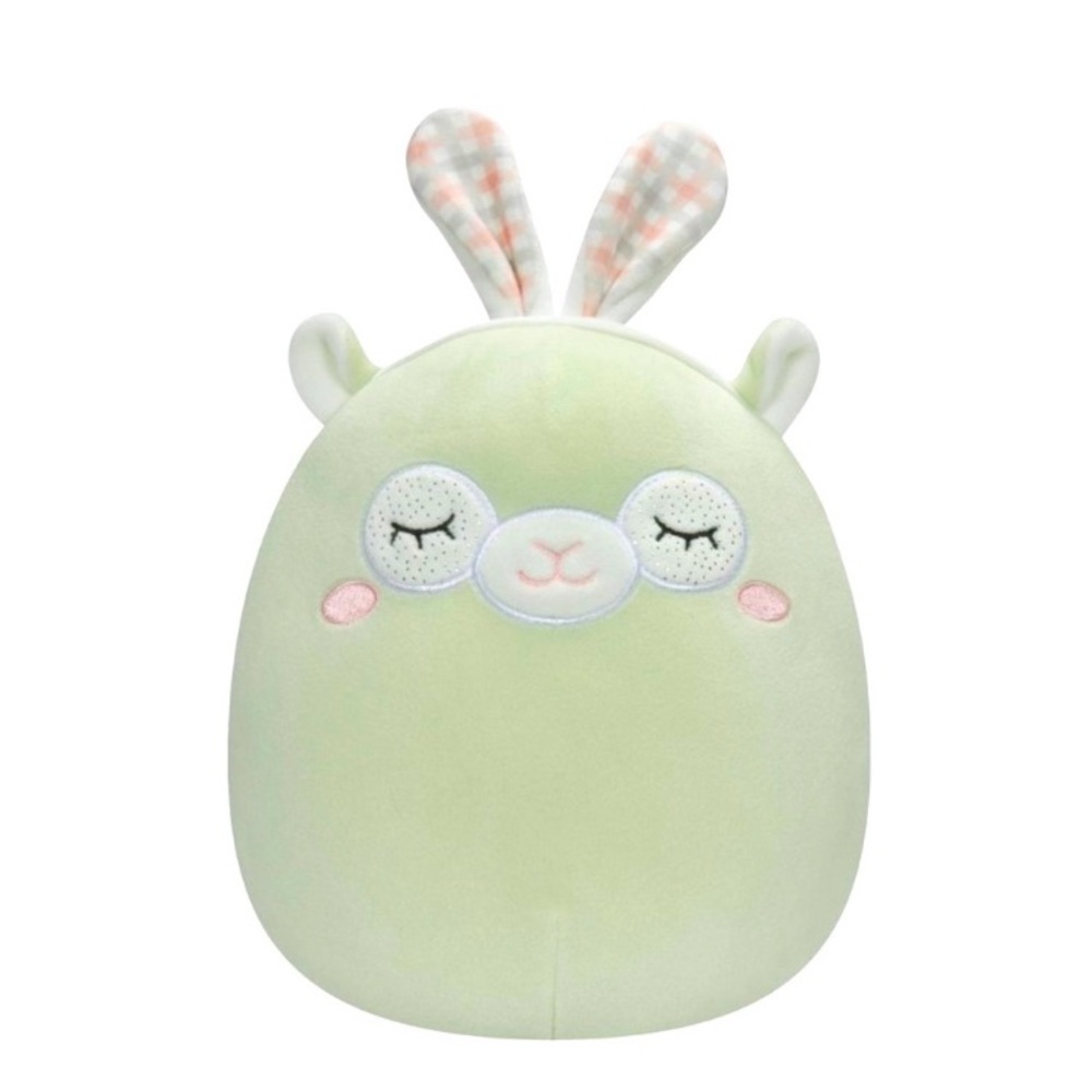 🦙 🐰 Squishmallow- Miley the Green Llama Easter 2023 with Bunny Ears